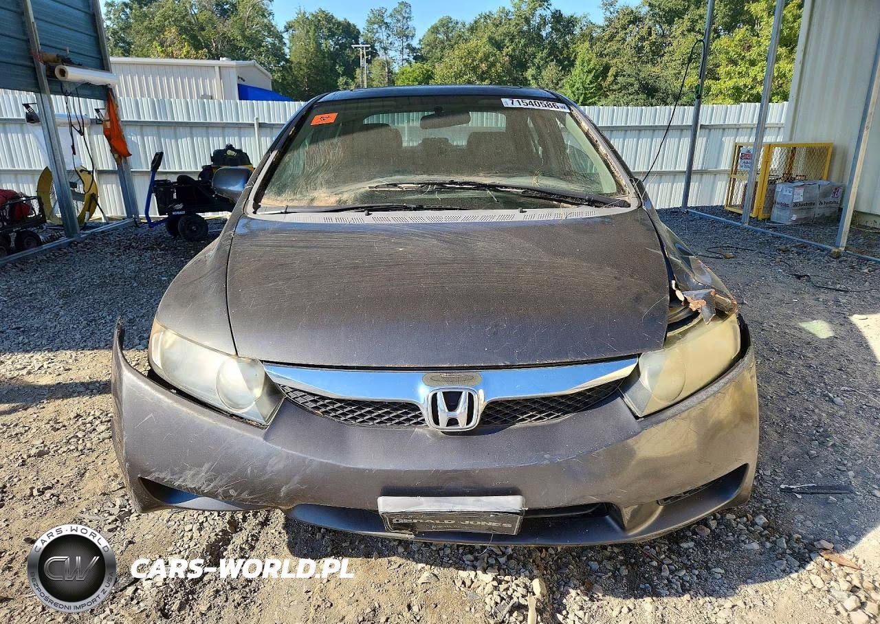 2009 Honda Civic Exl VIN:2HGFA16909H520826 - 5