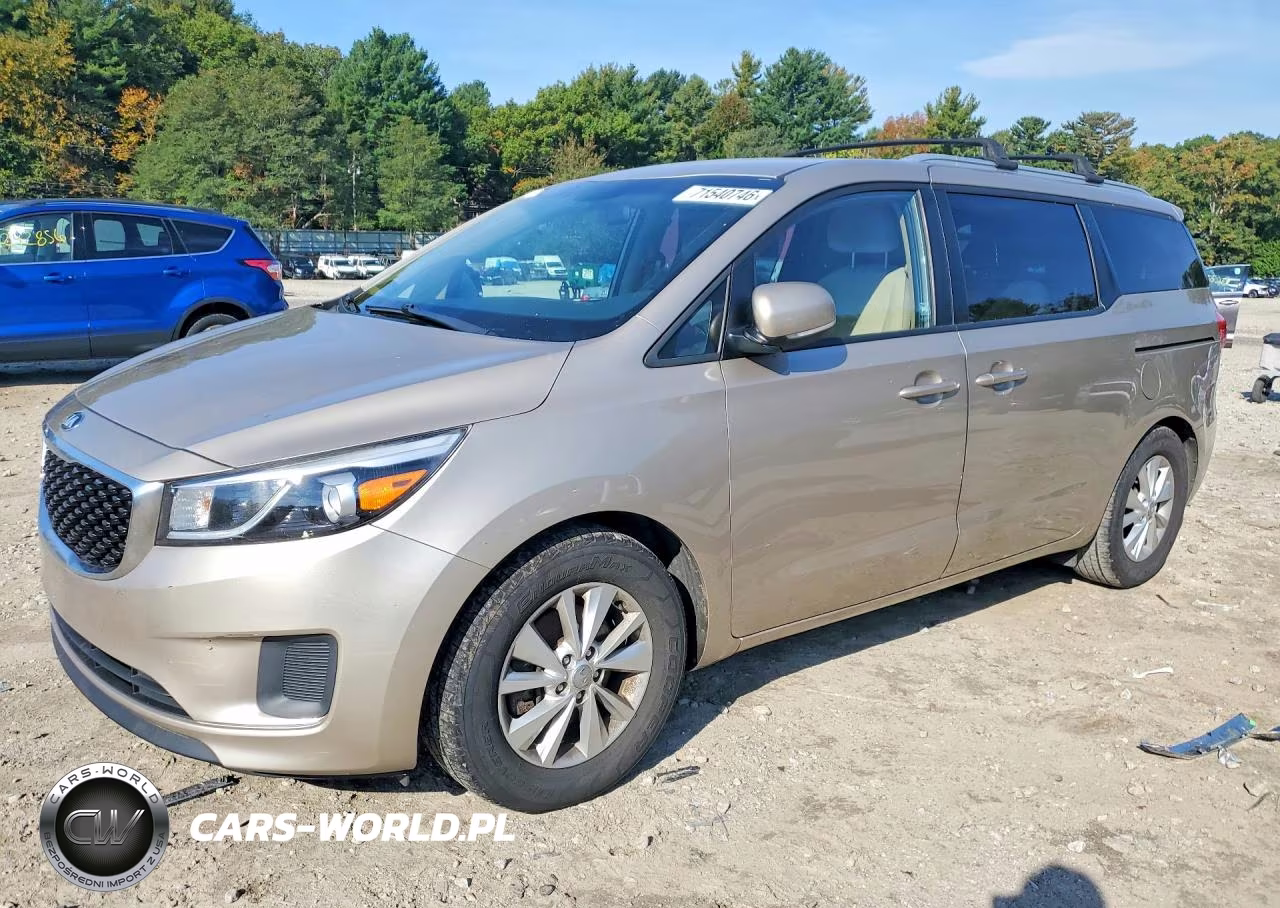 2016 Kia Sedona Lx VIN:KNDMB5C17G6204086 - 1