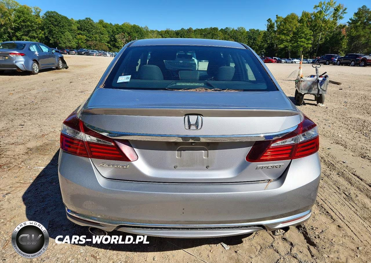 2016 Honda Accord Sport VIN:1HGCR2F54GA193020 - 6