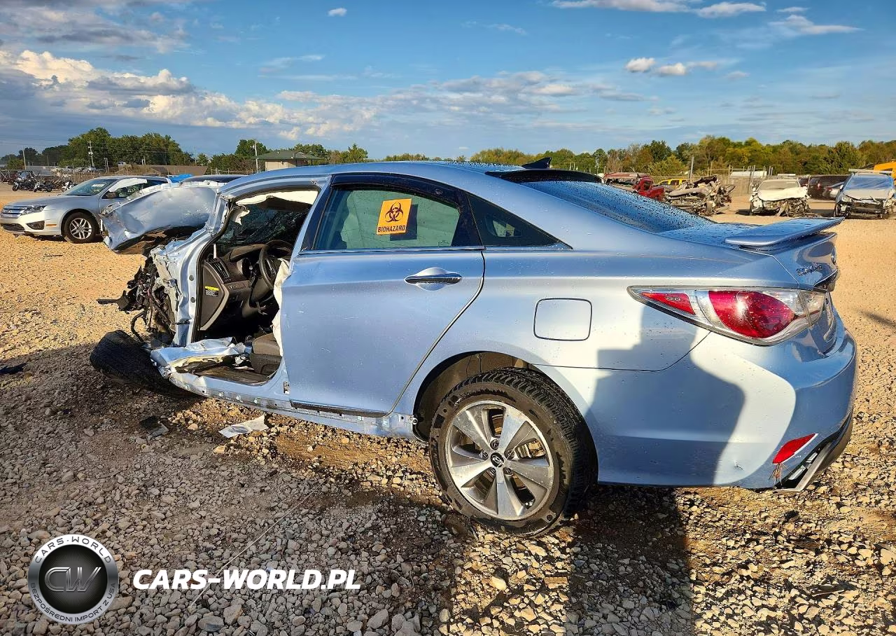 2012 Hyundai Sonata Hybrid VIN:KMHEC4A43CA043831 - 2
