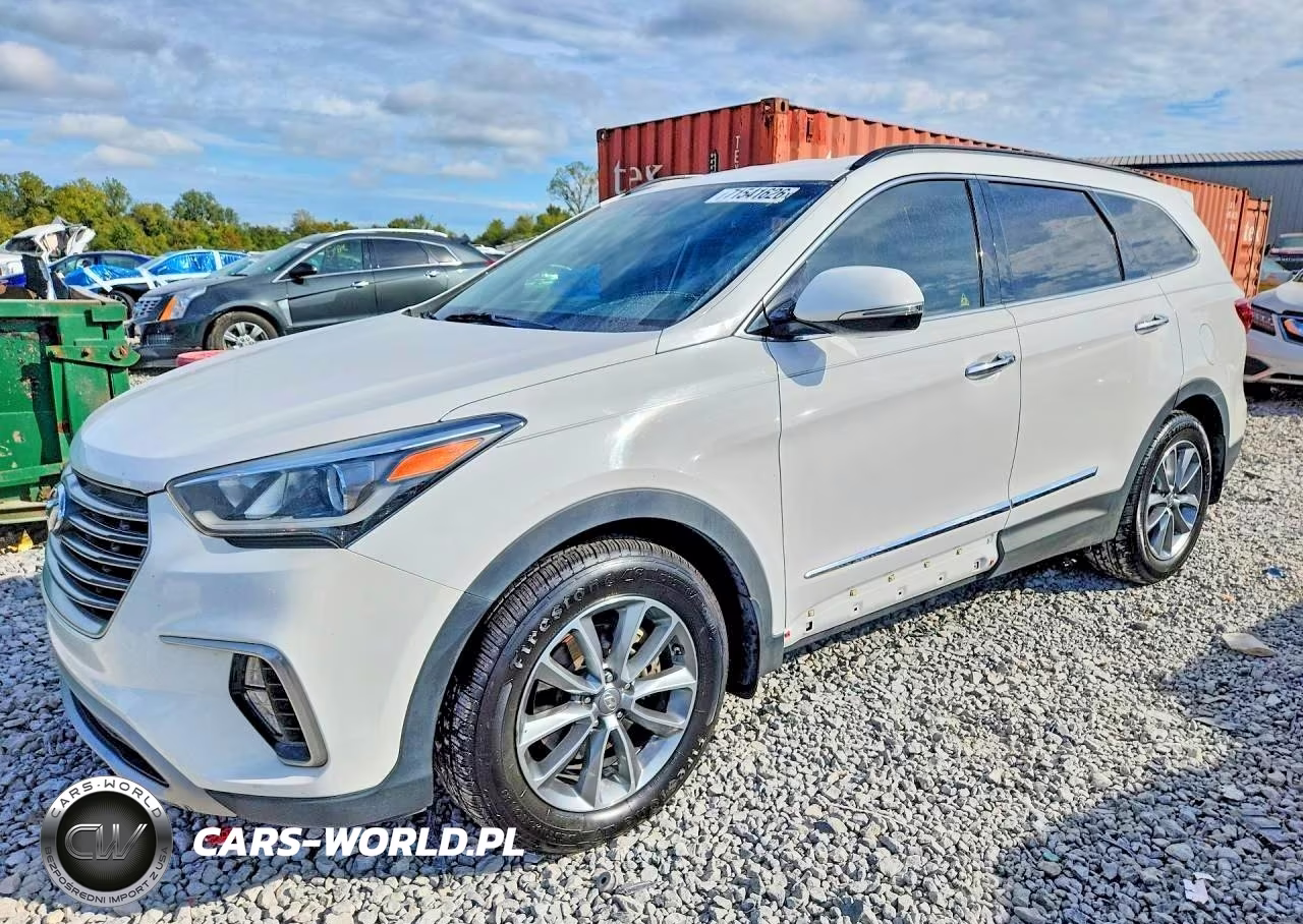 2017 Hyundai Santa Fe Limited VIN:KM8SNDHF7HU185271 - 1