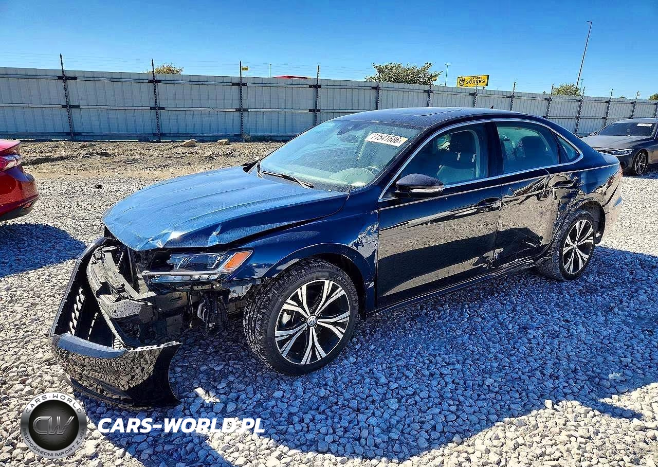 2022 Volkswagen Passat Se VIN:1VWSA7A36NC009327 - 1