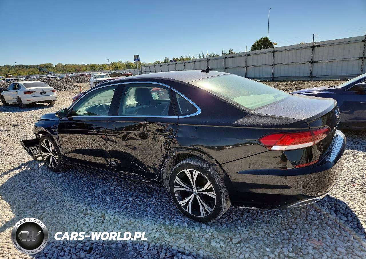 2022 Volkswagen Passat Se VIN:1VWSA7A36NC009327 - 2