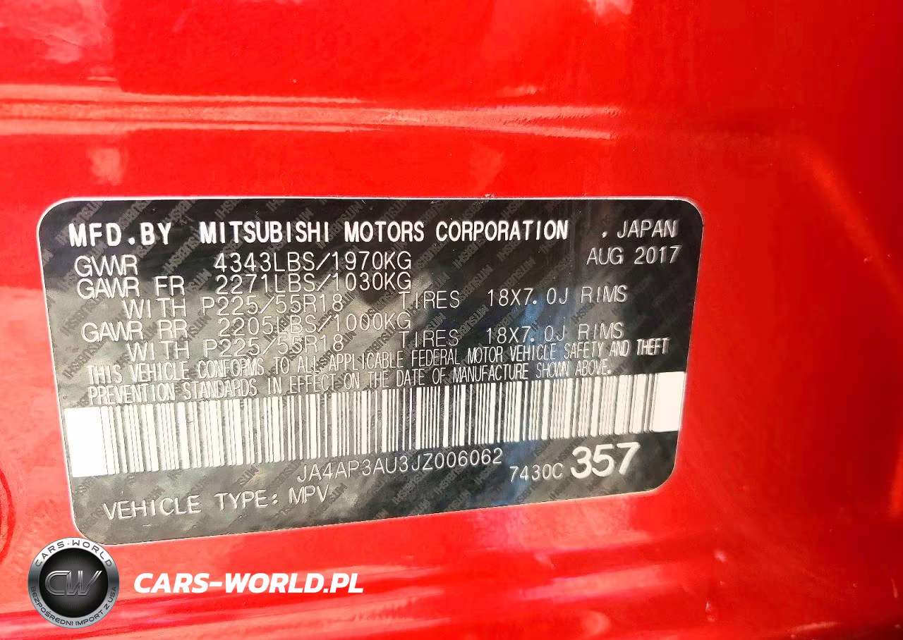 2018 Mitsubishi Outlander Sport Es VIN:JA4AP3AU3JZ006062 - 12