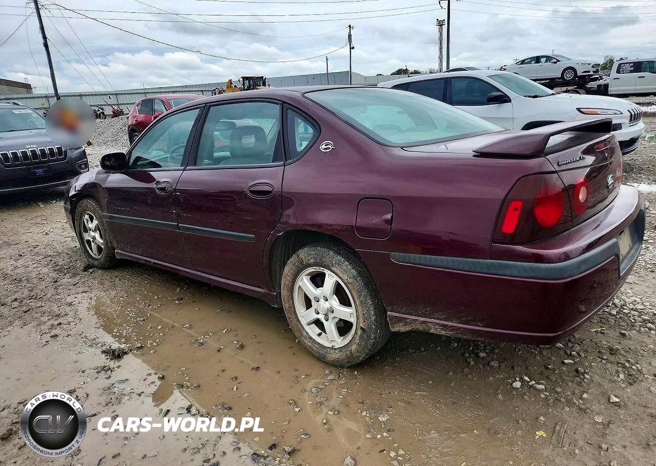 2003 Chevrolet Impala Ls VIN:2G1WH52K839213201 - 2