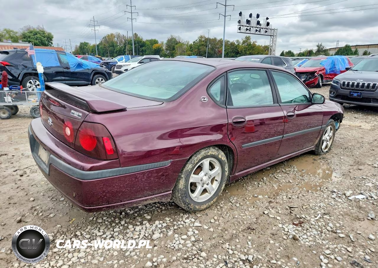 2003 Chevrolet Impala Ls VIN:2G1WH52K839213201 - 3