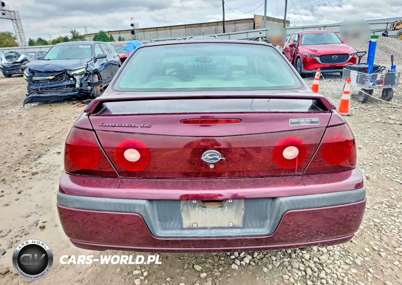 2003 Chevrolet Impala Ls VIN:2G1WH52K839213201 - 6