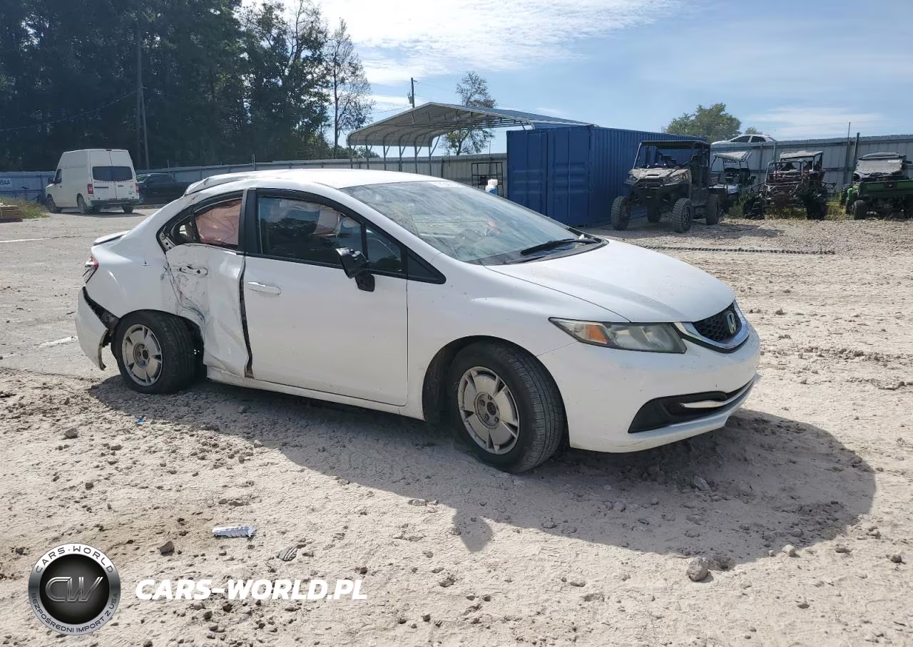 2013 Honda Civic Hf VIN:2HGFB2F68DH547970 - 4