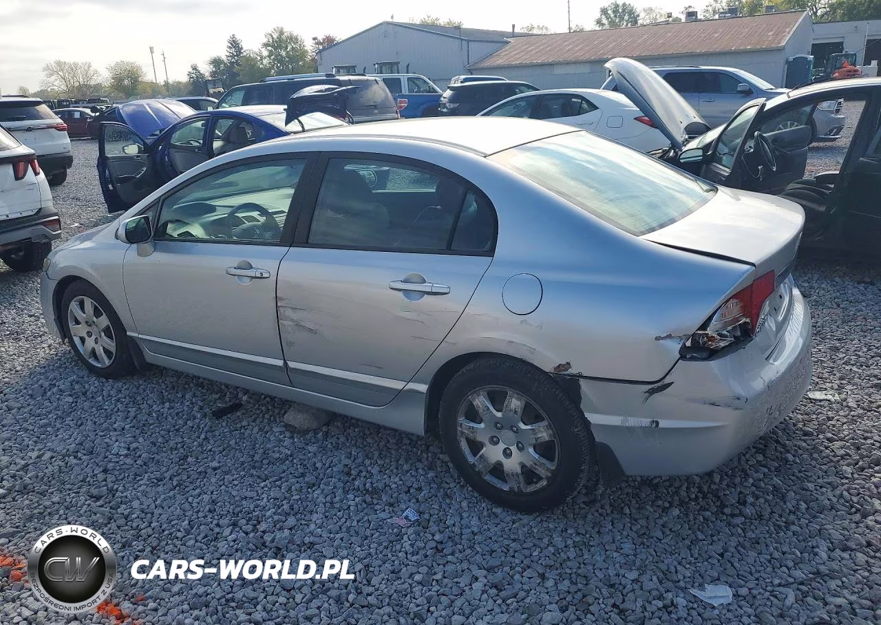 2010 Honda Civic Lx VIN:2HGFA1F52AH304347 - 2