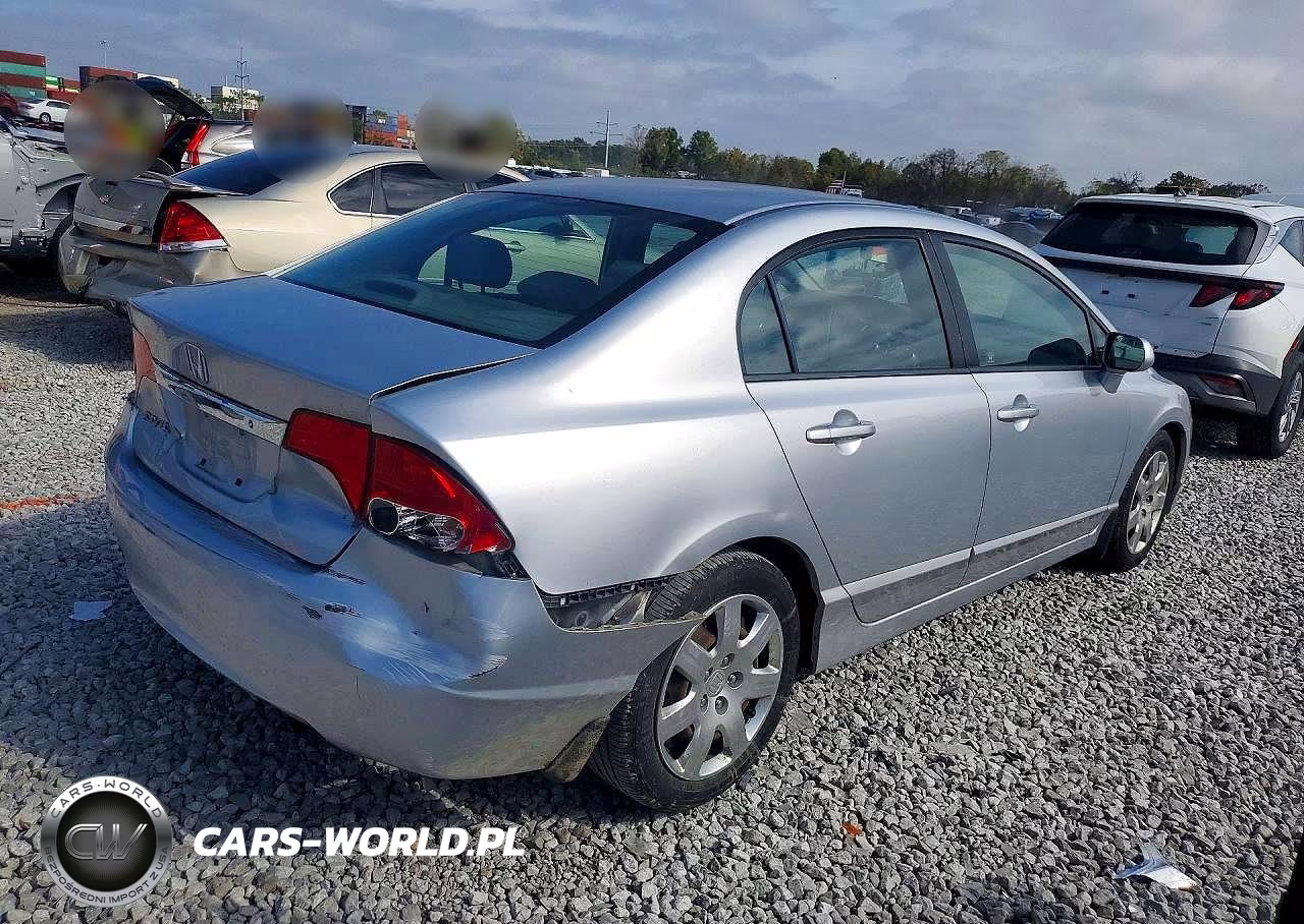 2010 Honda Civic Lx VIN:2HGFA1F52AH304347 - 3