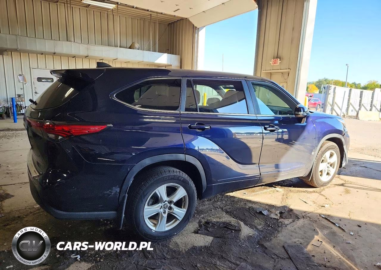 2023 Toyota Highlander Le VIN:5TDKDRAH0PS021301 - 3
