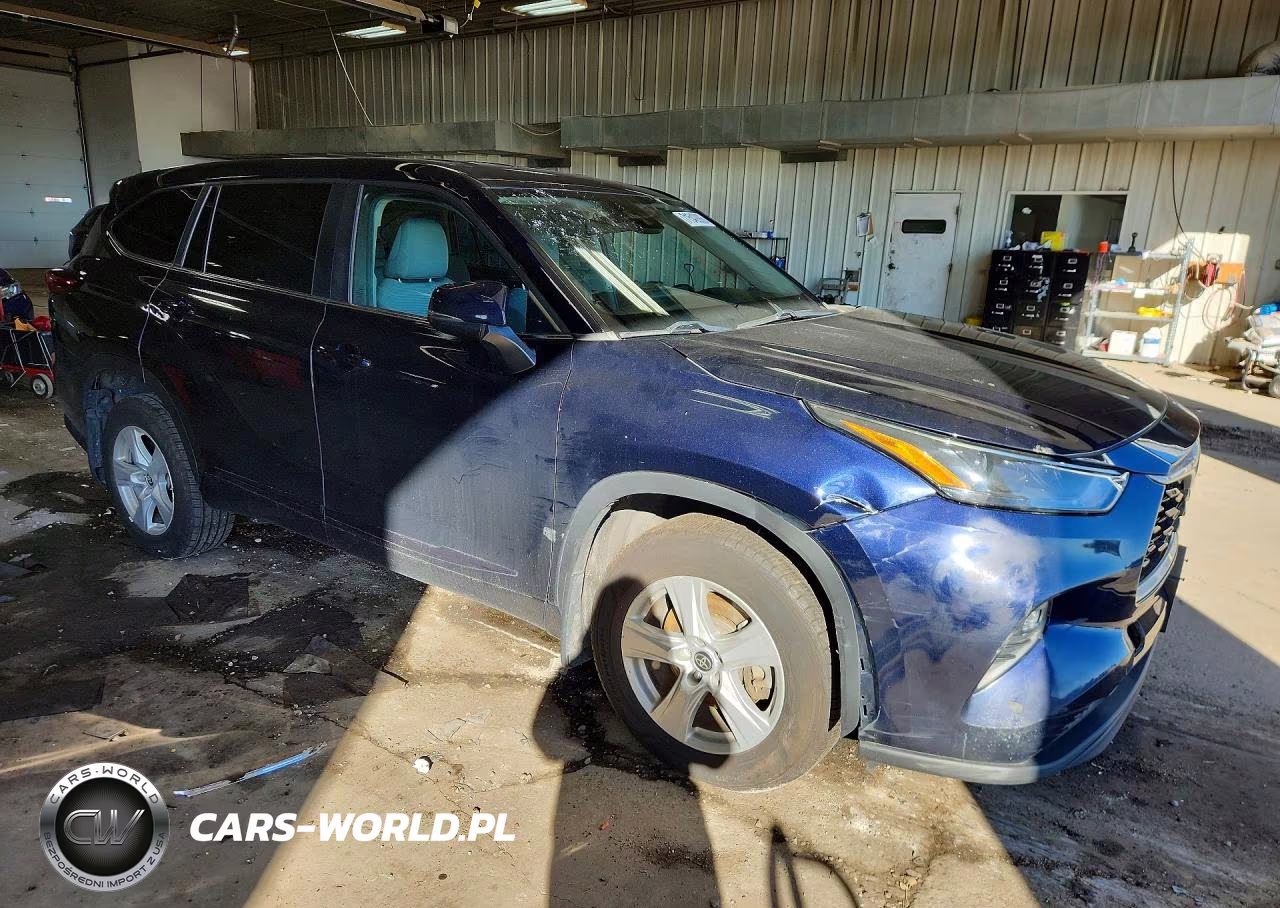 2023 Toyota Highlander Le VIN:5TDKDRAH0PS021301 - 4