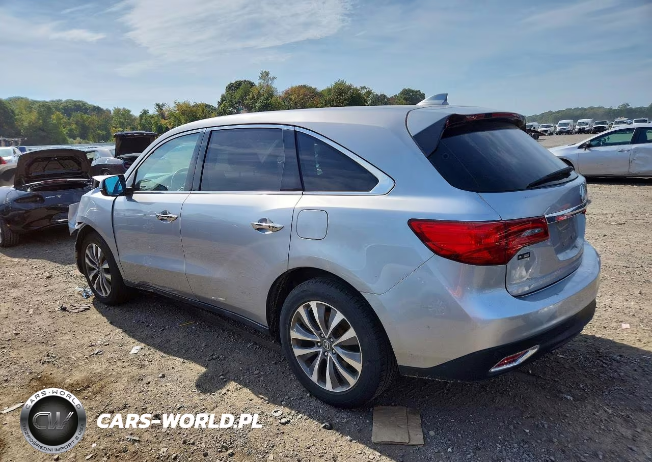 2016 Acura Mdx Technology VIN:5FRYD4H45GB053132 - 2
