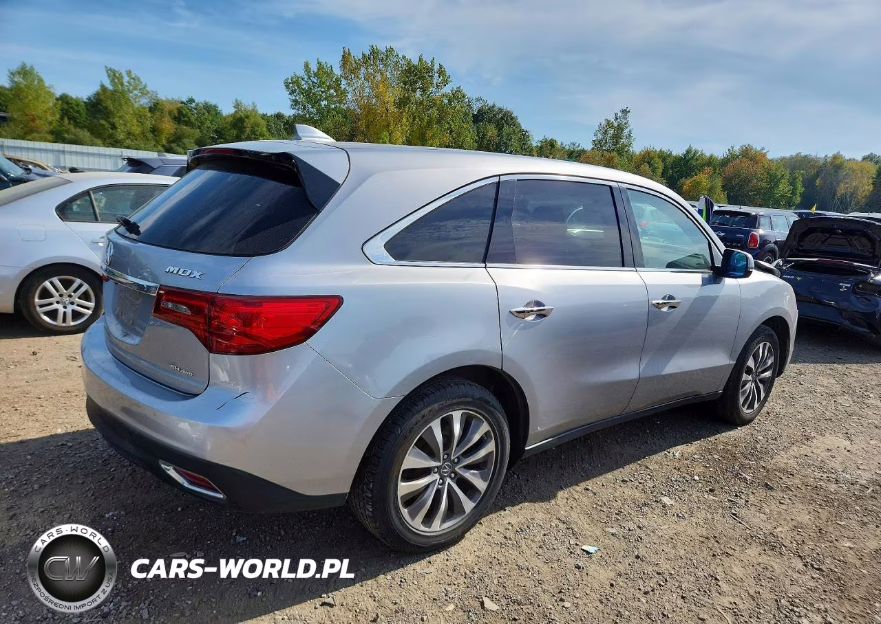 2016 Acura Mdx Technology VIN:5FRYD4H45GB053132 - 3