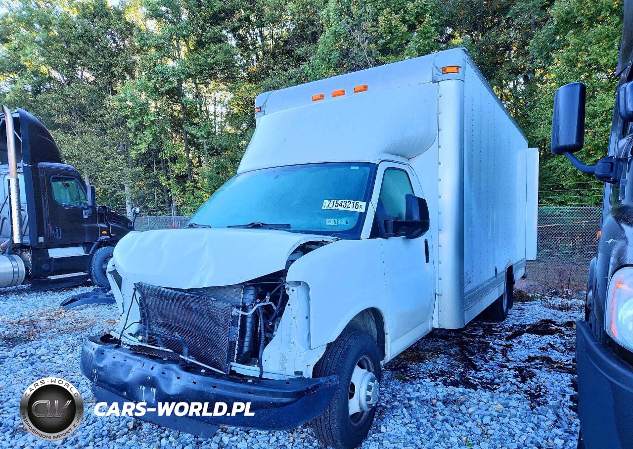 2013 Chevrolet Express G3500 Delivery Van VIN:1GB3G4BG4D1157092 - 1