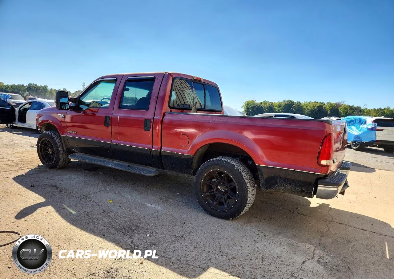 2001 Ford F250 Super Duty VIN:1FTNW20F41EB94198 - 2