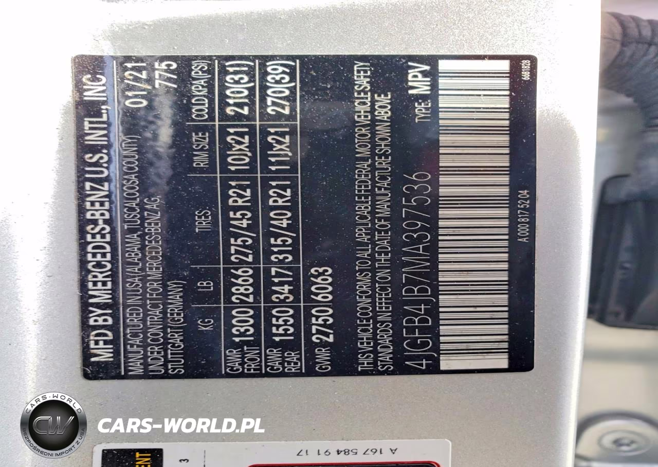 2021 Mercedes-Benz Gle 350 VIN:4JGFB4JB7MA397536 - 13