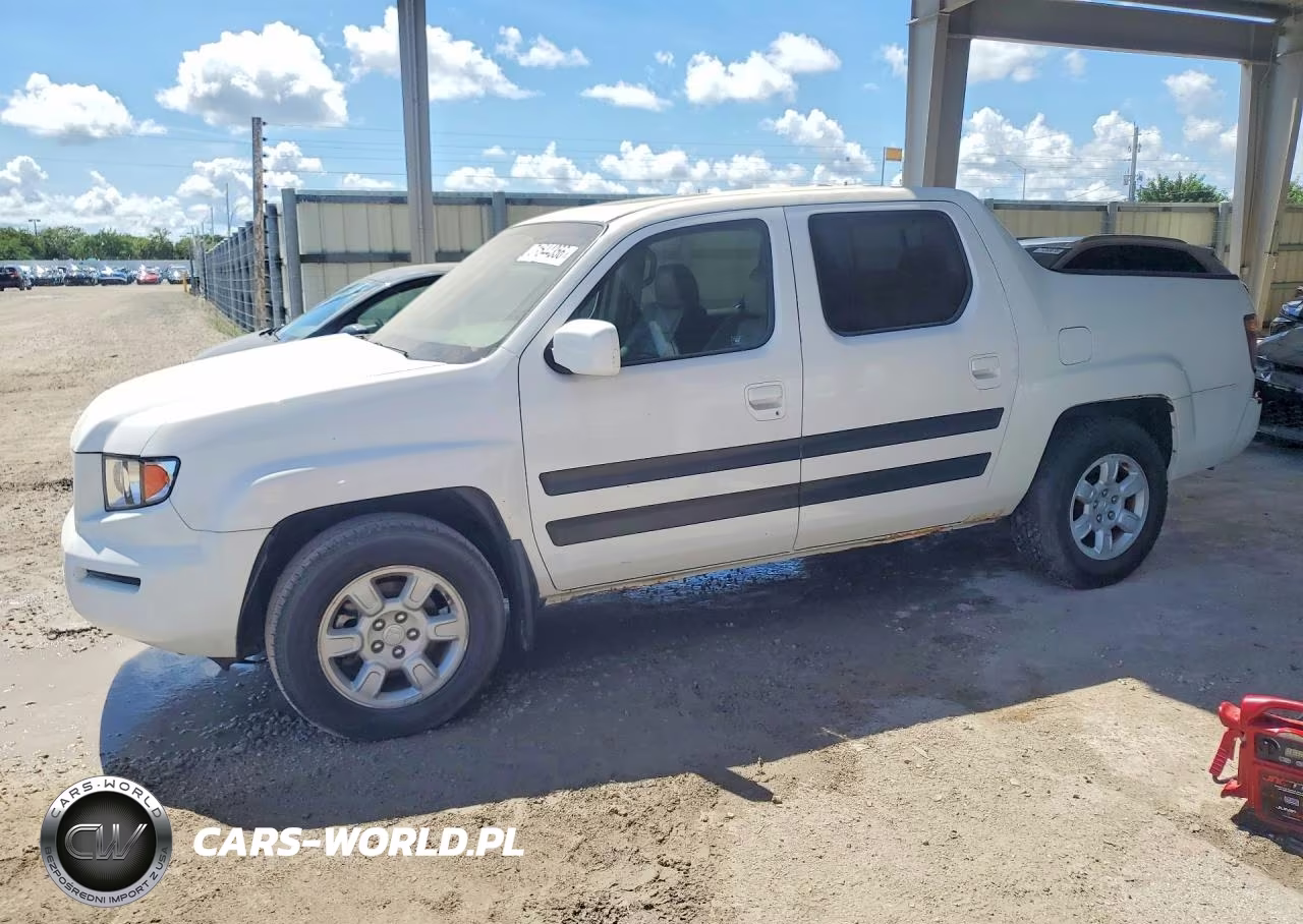 2006 Honda Ridgeline Rtl VIN:2HJYK16576H550916 - 1