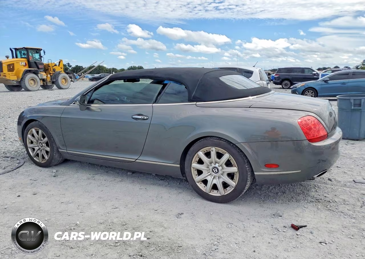 2008 Bentley Continental Gtc VIN:SCBDR33WX8C057425 - 2