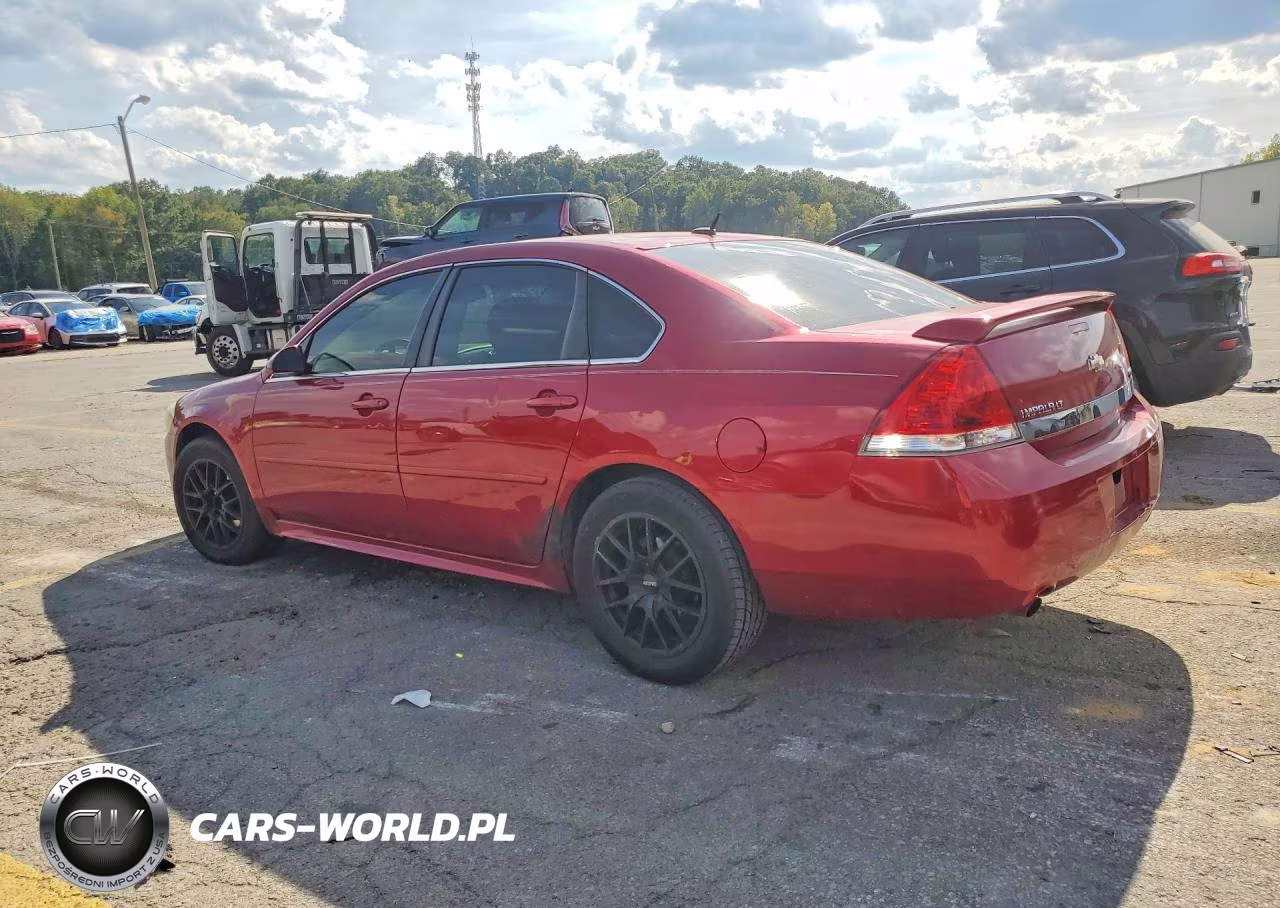 2013 Chevrolet Impala Lt VIN:2G1WG5E3XD1258406 - 2