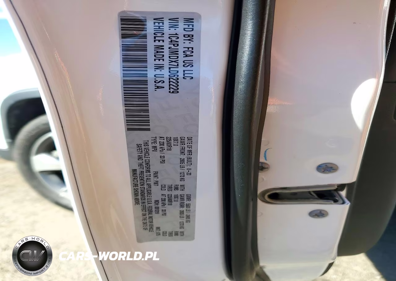 2020 Jeep Cherokee Limited VIN:1C4PJMDX7LD622229 - 13
