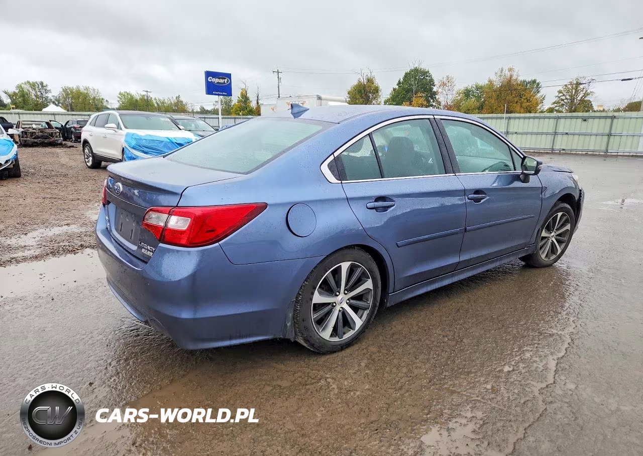 2017 Subaru Legacy 2.5I Limited VIN:4S3BNAN62H3005336 - 3