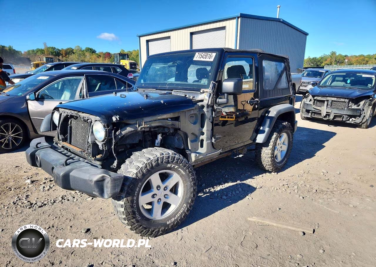 2012 Jeep Wrangler Sport VIN:1C4AJWAG3CL107563 - 1