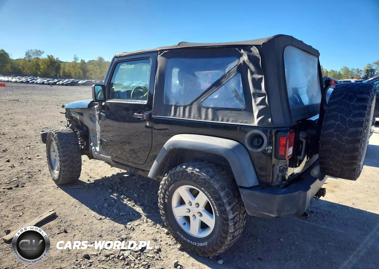 2012 Jeep Wrangler Sport VIN:1C4AJWAG3CL107563 - 2