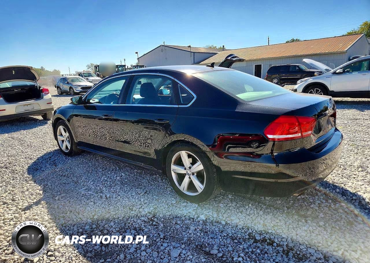 2013 Volkswagen Passat Se VIN:1VWBP7A38DC112150 - 2