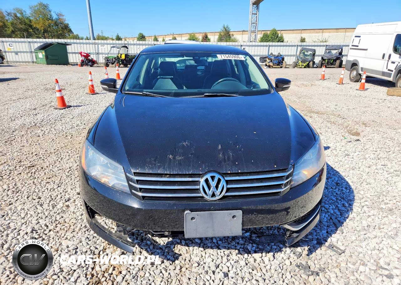 2013 Volkswagen Passat Se VIN:1VWBP7A38DC112150 - 5