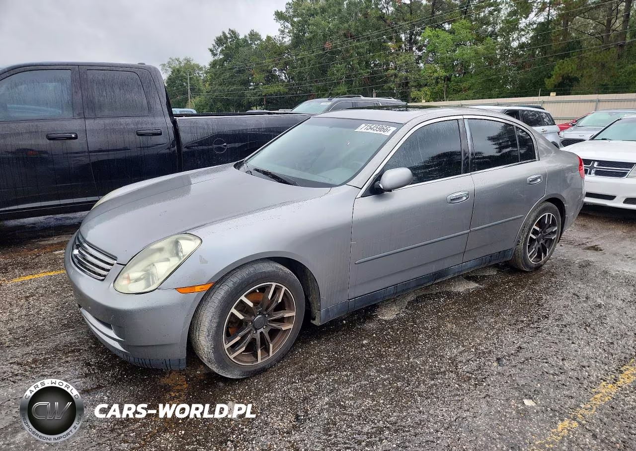 2004 Infiniti G35 Base VIN:JNKCV51E14M610539 - 1