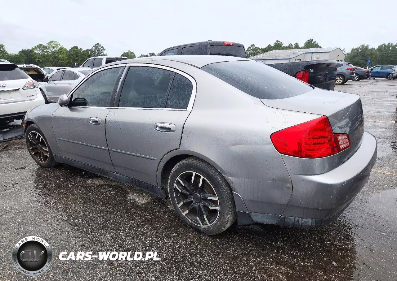2004 Infiniti G35 Base VIN:JNKCV51E14M610539 - 2
