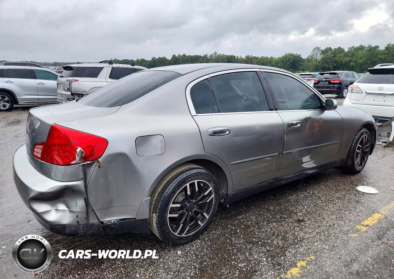 2004 Infiniti G35 Base VIN:JNKCV51E14M610539 - 3