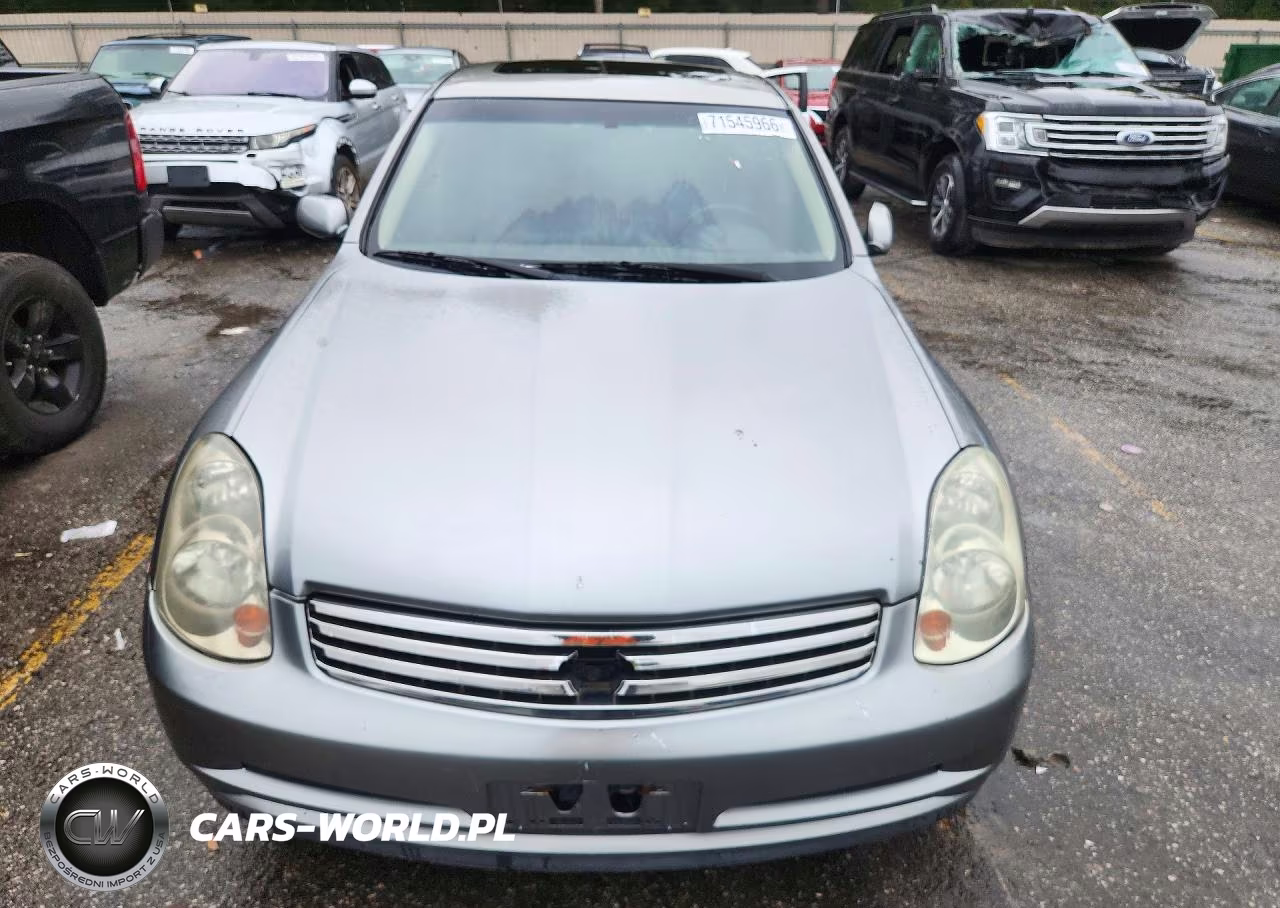 2004 Infiniti G35 Base VIN:JNKCV51E14M610539 - 5