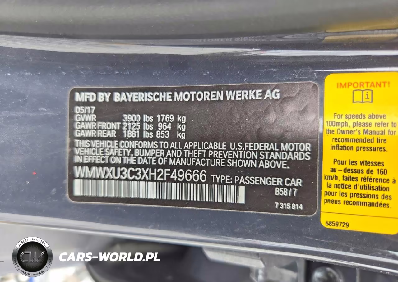 2017 Mini Cooper S VIN:WMWXU3C3XH2F49666 - 13