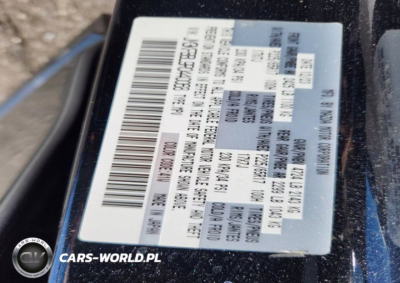 2024 Mazda Cx-5 Select VIN:JM3KFBBL9R0440068 - 14