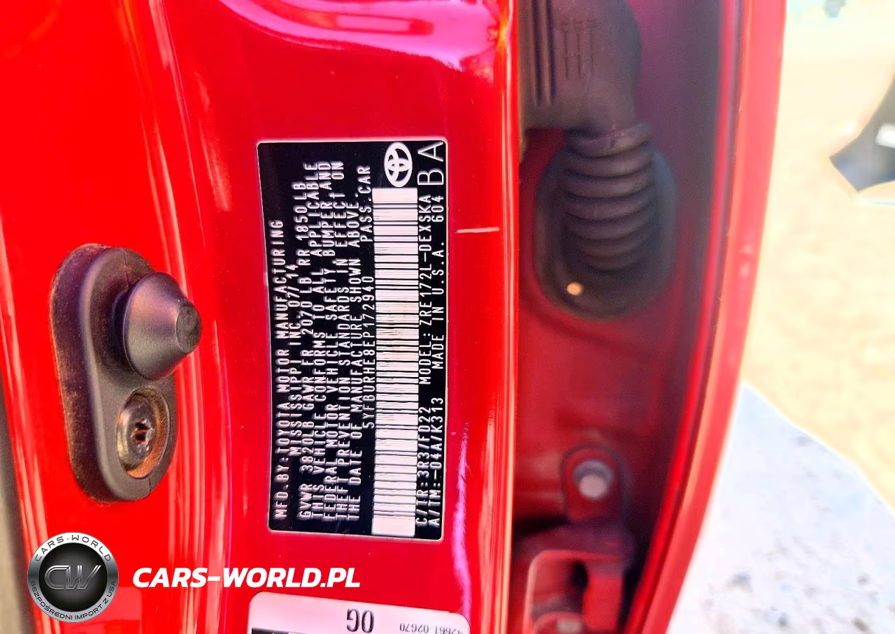 2014 Toyota Corolla S VIN:5YFBURHE8EP172940 - 13