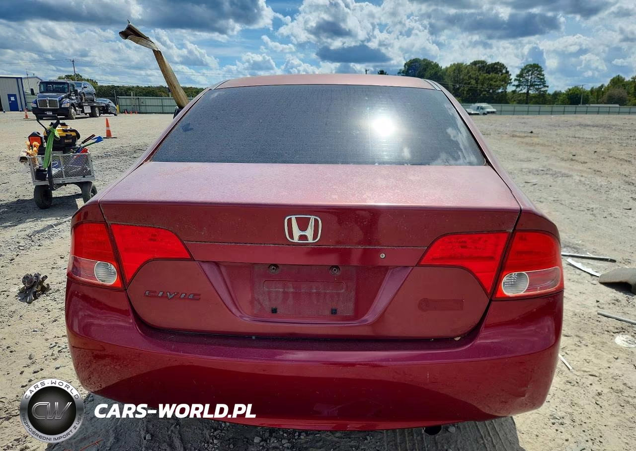 2007 Honda Civic Lx VIN:JHMFA16567S005586 - 6