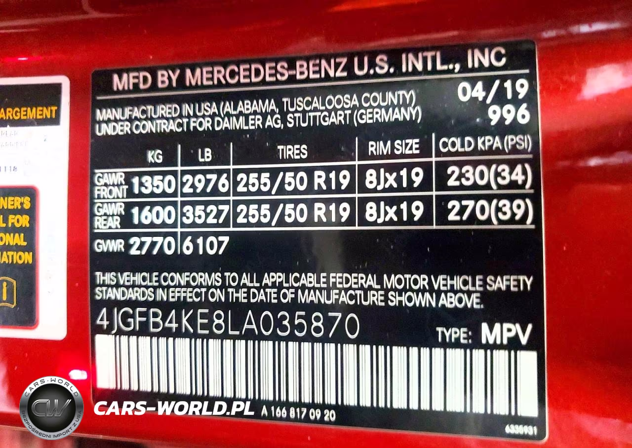2020 Mercedes-Benz Gle 350 4Matic VIN:4JGFB4KE8LA035870 - 13