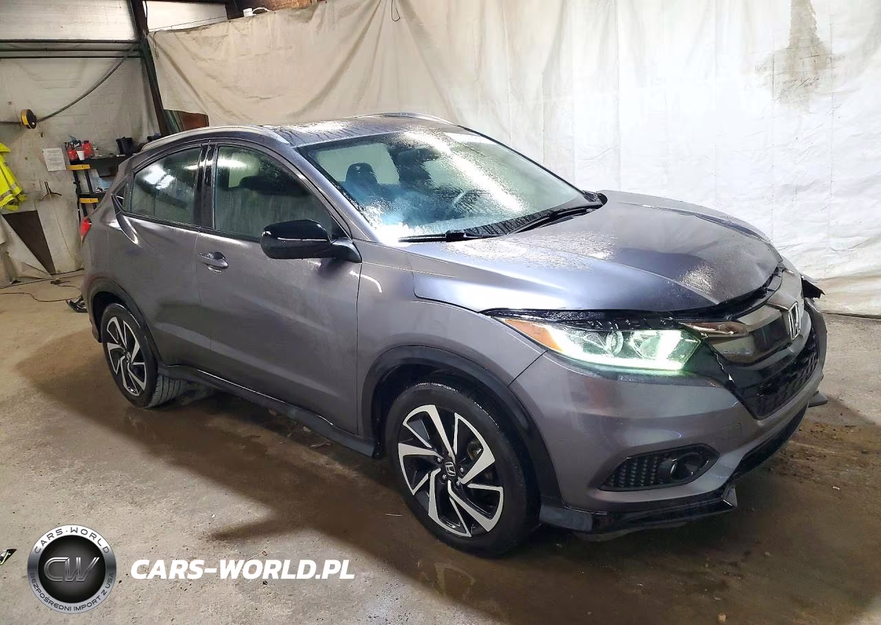 2020 Honda Hr-V Sport VIN:3CZRU6H13LM709089 - 4