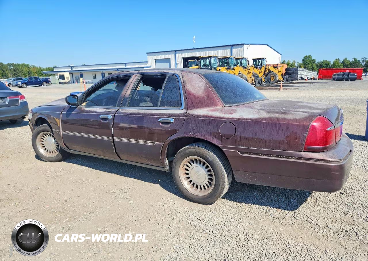 2001 Mercury Grand Marquis Ls VIN:2MEFM75W41X663089 - 2