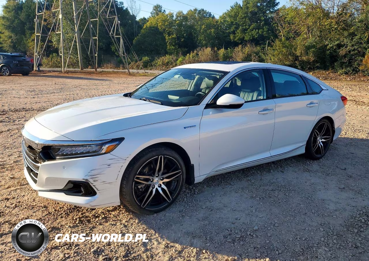 2021 Honda Accord Touring Hybrid VIN:1HGCV3F91MA013007 - 1