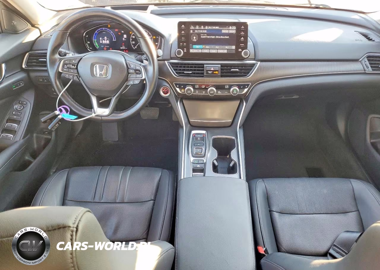 2021 Honda Accord Touring Hybrid VIN:1HGCV3F91MA013007 - 8