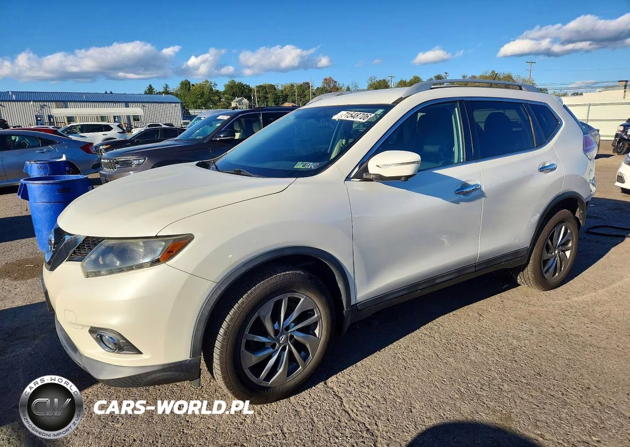 2015 Nissan Rogue Sl VIN:5N1AT2MV2FC904173 - 1