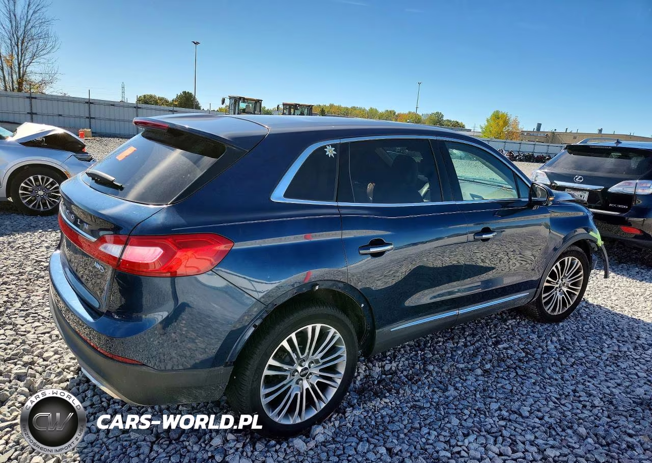 2017 Lincoln Mkx Reserve VIN:2LMPJ8LR9HBL10968 - 3
