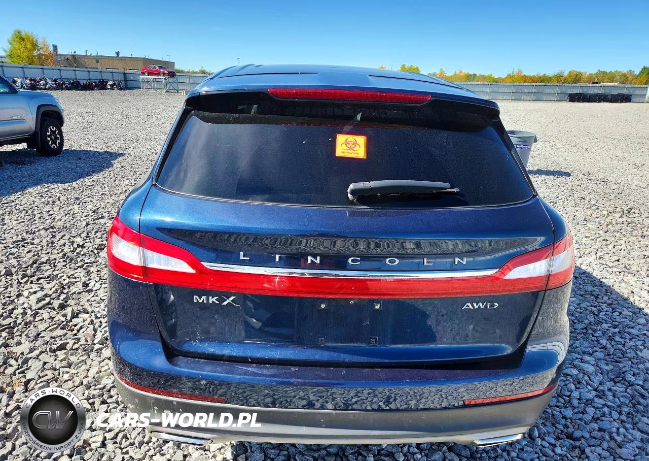 2017 Lincoln Mkx Reserve VIN:2LMPJ8LR9HBL10968 - 6