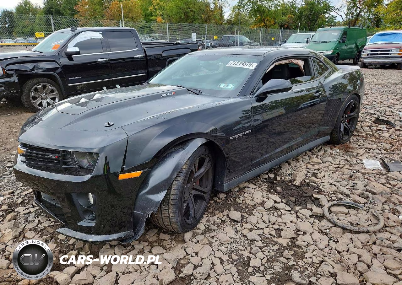 2012 Chevrolet Camaro Zl1 VIN:2G1FS1EPXC9801165 - 1