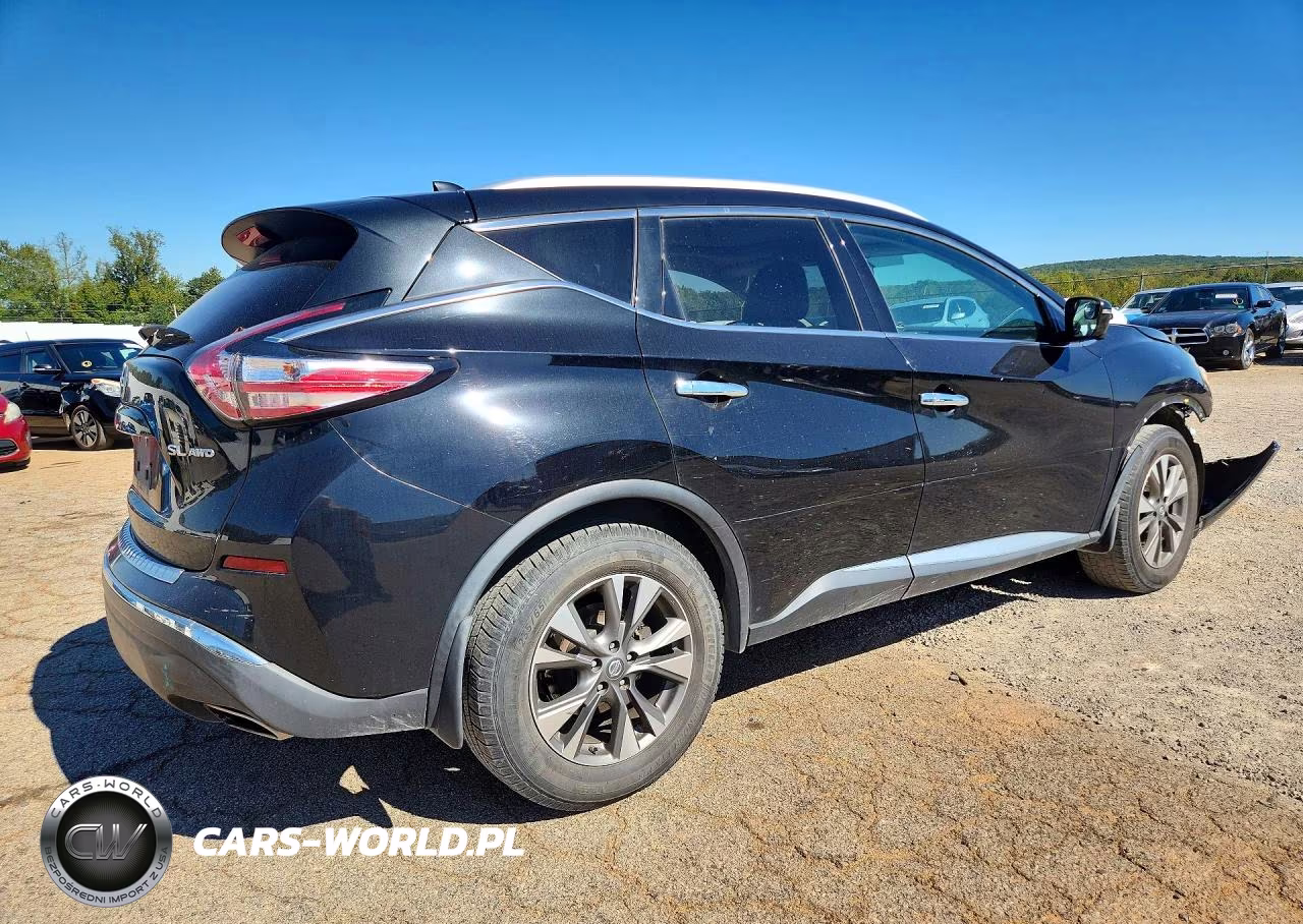 2017 Nissan Murano Sl VIN:5N1AZ2MH1HN107722 - 3