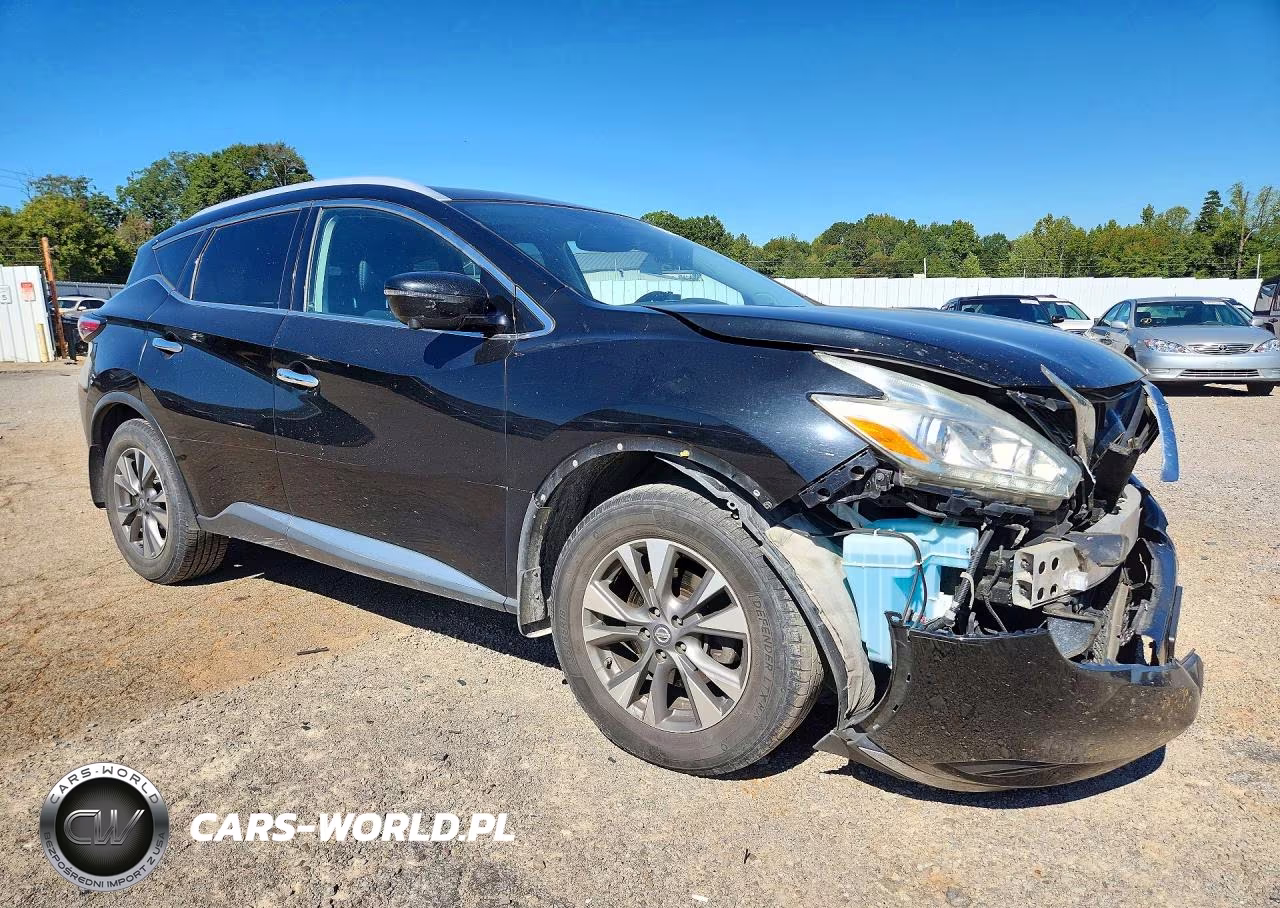 2017 Nissan Murano Sl VIN:5N1AZ2MH1HN107722 - 4