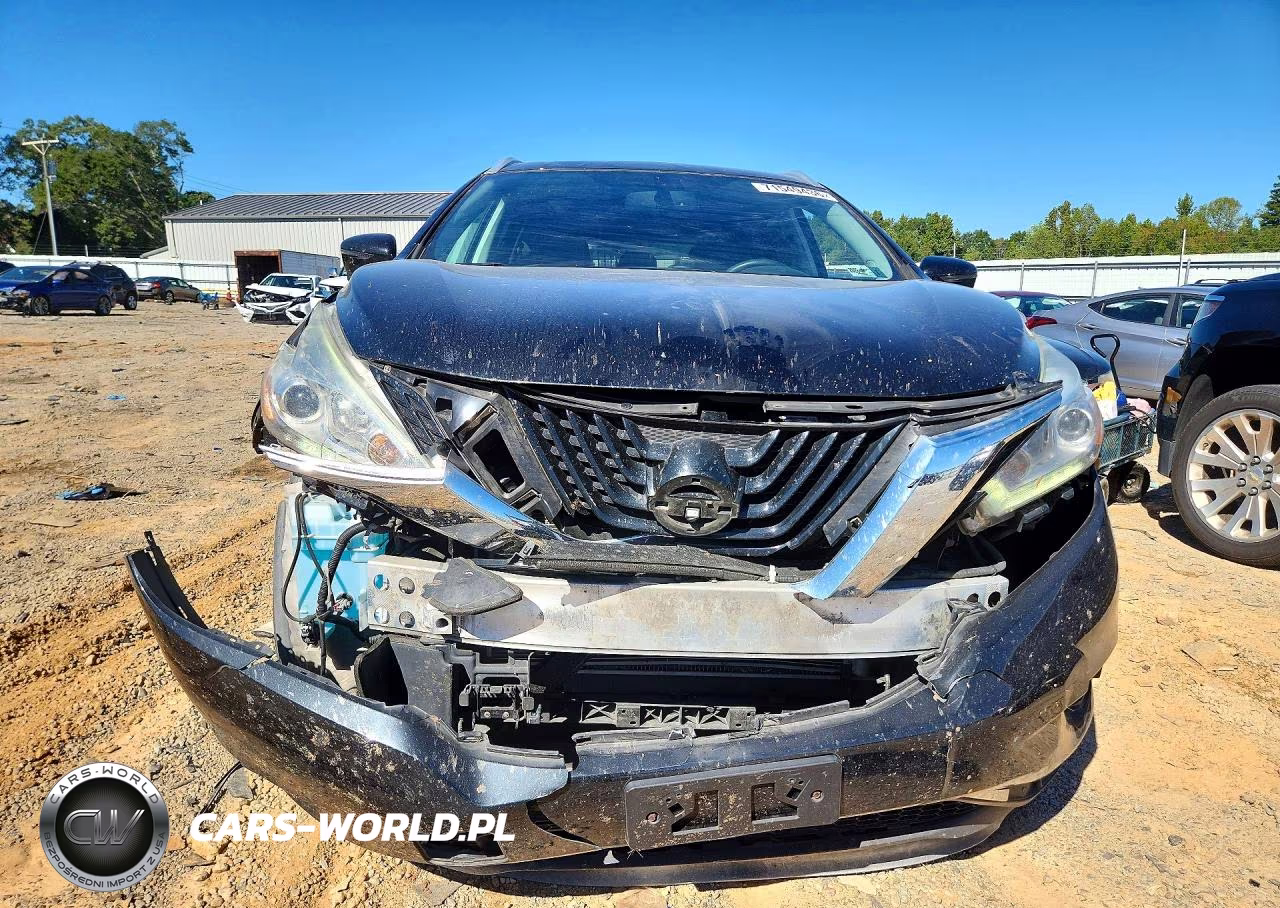 2017 Nissan Murano Sl VIN:5N1AZ2MH1HN107722 - 5